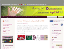 Tablet Screenshot of feldenkraisshop.com